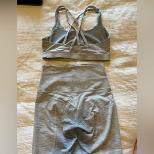 Lululemon White/Grey Set
